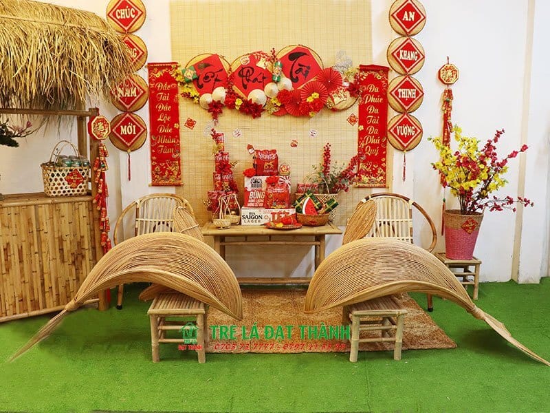 Đèn Cá Mây Tre Đan - DMT063